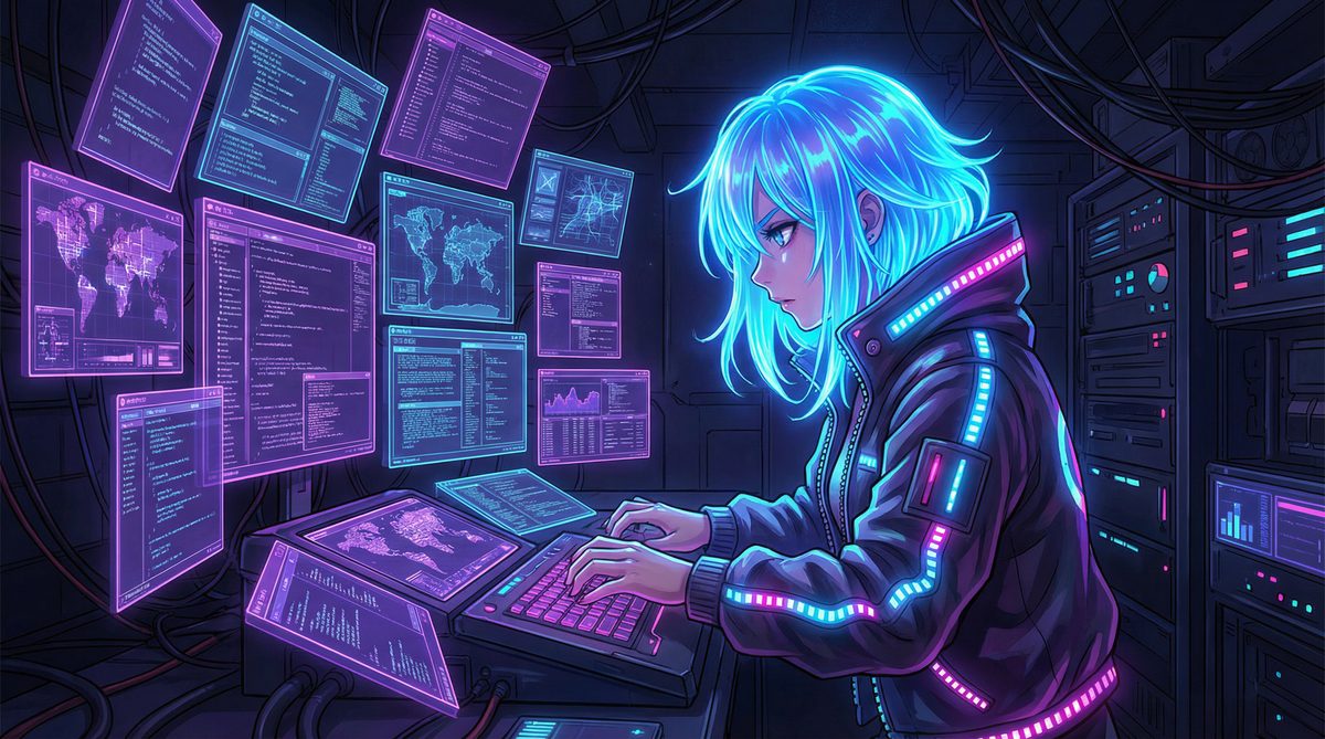 黄色仓库科幻动漫-赛博幻想曲